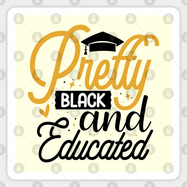 Pretty Educated Sticker by machmigo